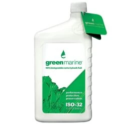 Green Marine Iso32 Hydraulic Fluid, 1 Qt.