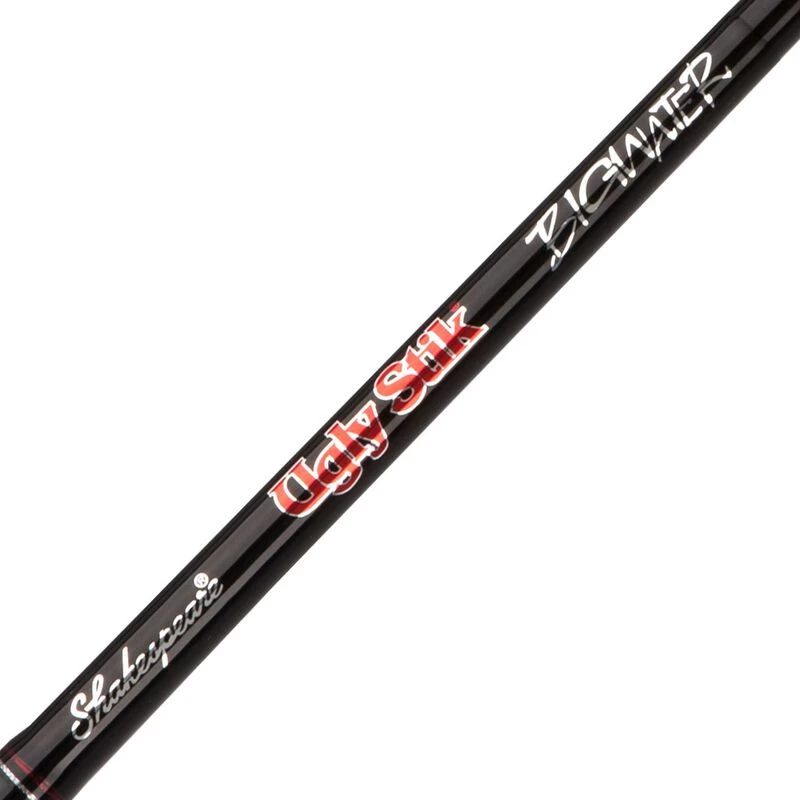 Shakespeare 6'6" Ugly Stik® Bigwater Casting Rod, Heavy Power 4 Shakespeare 6'6" Ugly Stik® Bigwater Casting Rod, Heavy Power - Image 2