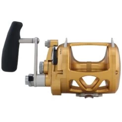 PENN International® 50VISW 2-Speed Conventional Reel, Gold -Angler Shop 18553420 3 1500