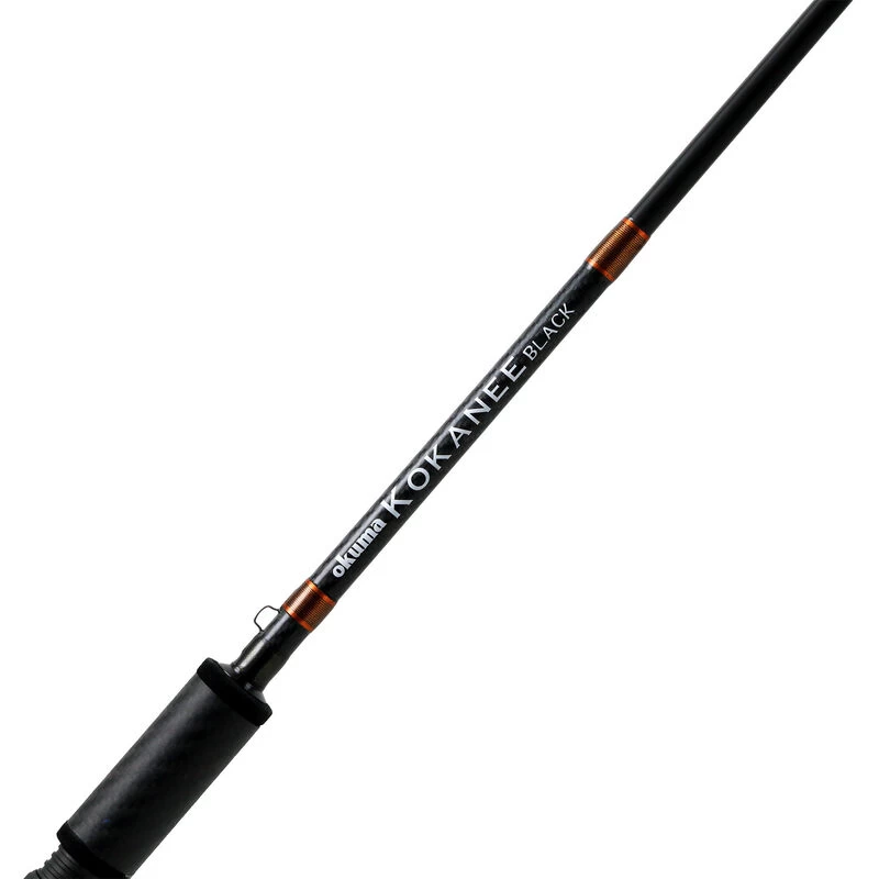 Okuma 9' Kokanee Black Baitcasting Rod, Medium/Light Power 4 Okuma 9' Kokanee Black Baitcasting Rod, Medium/Light Power - Image 2