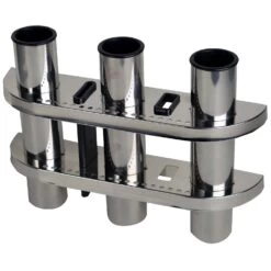 Stainless Steel Triple Rod Holder And Organizer