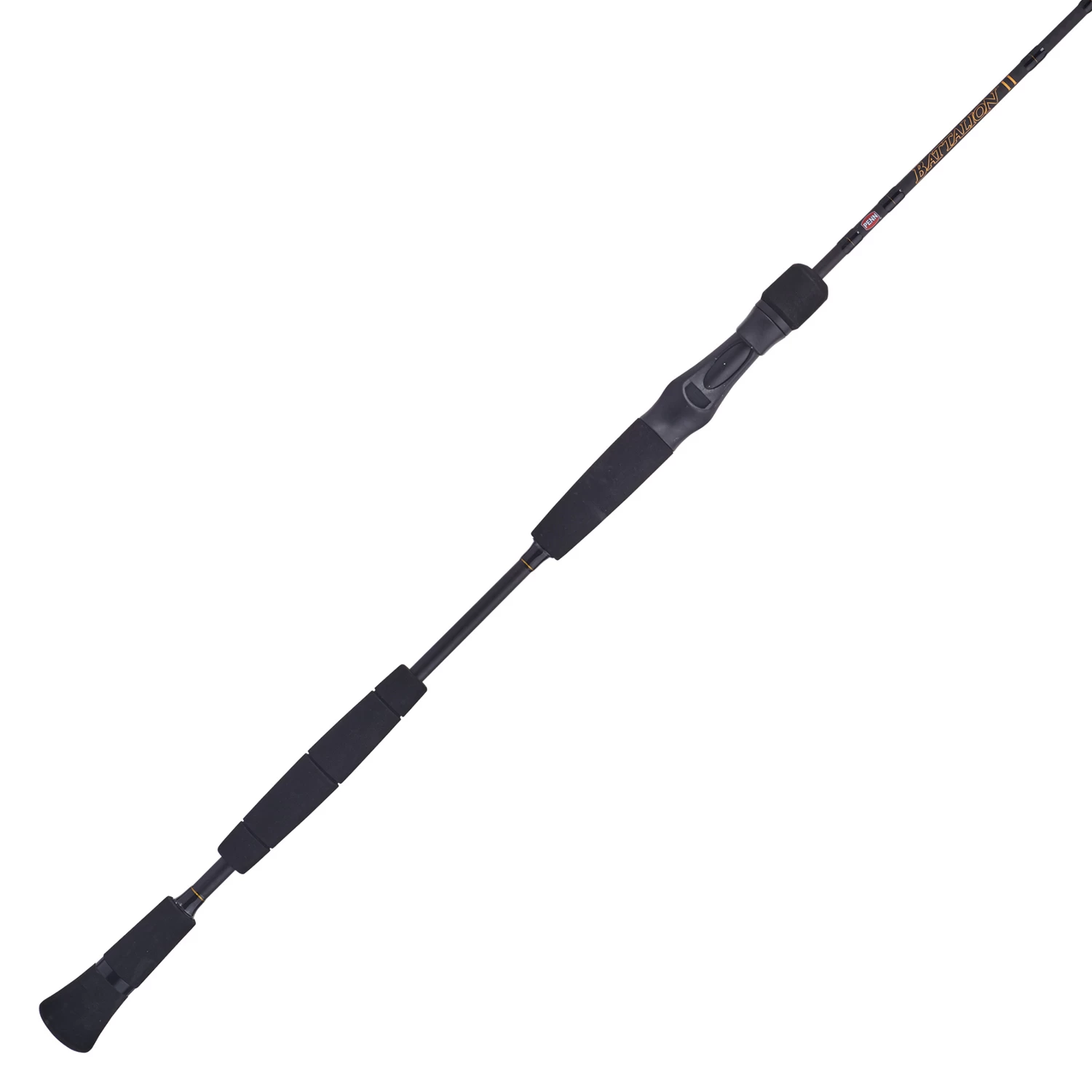 PENN 6'8" Battalion II Slow Pitch Casting Conventional Rod, Medium Power 3 PENN 6'8" Battalion II Slow Pitch Casting Conventional Rod, Medium Power
