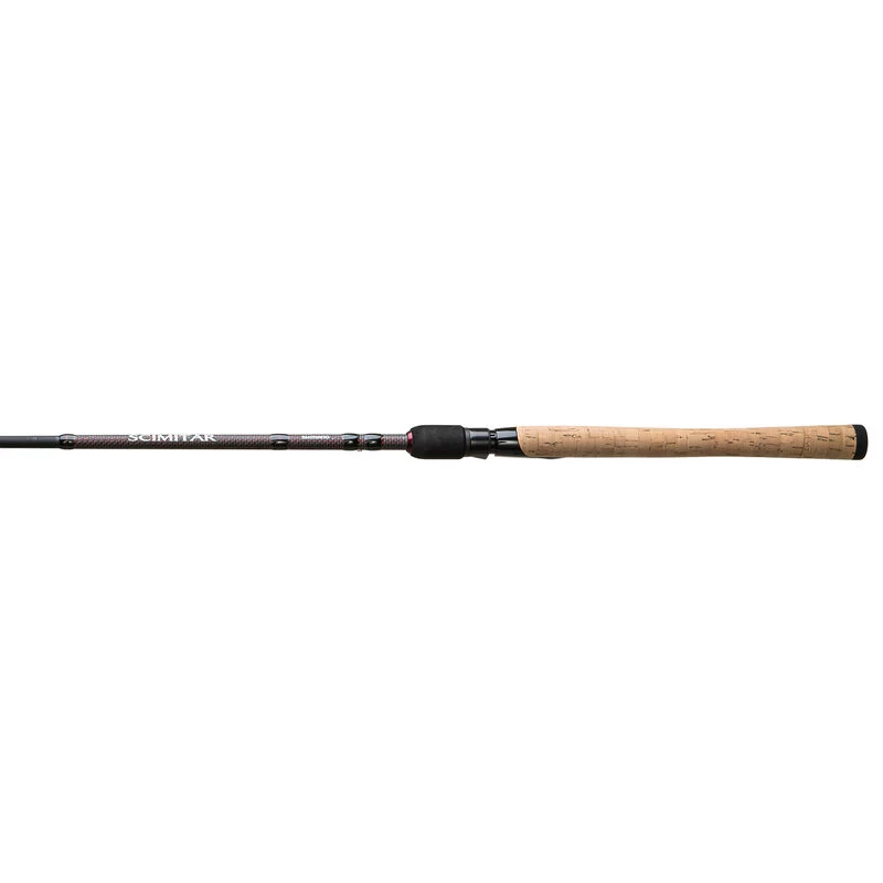 Shimano 6'6" Scimitar 2-Piece Spinning Rod, Medium Heavy Power 3 Shimano 6'6" Scimitar 2-Piece Spinning Rod, Medium Heavy Power