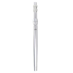 AFTCO #2 Straight Unibutt Fishing Rod Butt, Silver