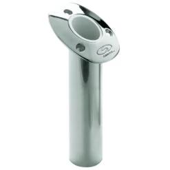 30° Flush-Mount Stainless Steel Rod Holder